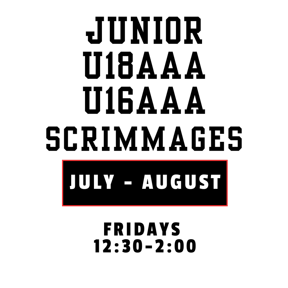 JUNIOR/ U18/ U16 - Scrimmages