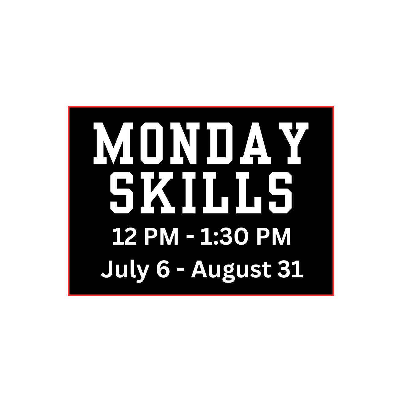 NCAA/ CHL - On Ice Training - MONDAYS